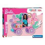 PUZZLE 104 BARBIE SHAPED