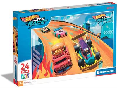 PUZZLE MAXI 24 HOT WHEELS