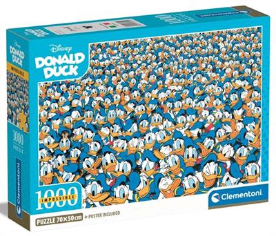 PUZZLE 1000 IMPOSSIBLE DONALD DUCK