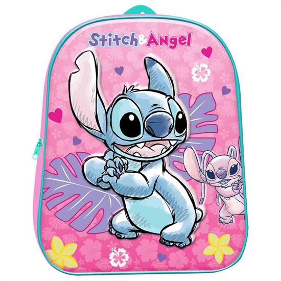 ZAINO STITCH GIRL ASILO 3D PREMIUM