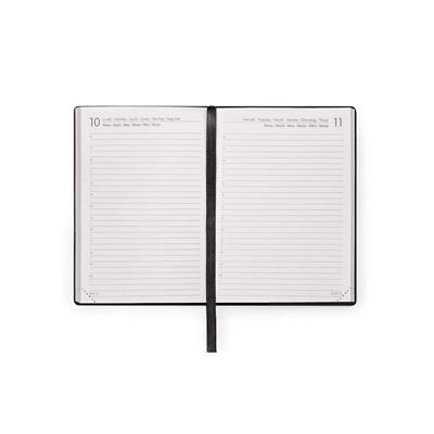 AGENDA 2025 12mesi DAY BLACK DIAMOND 9,5x13,5 LEGAMI