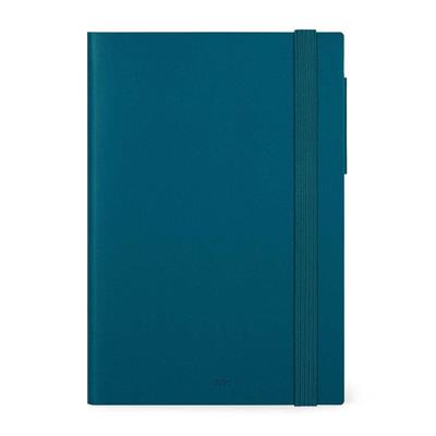 AGENDA 2025 12mesi DAY TEAL BLUE 12x18 LEGAMI