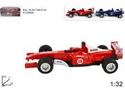 MACCHINA F1 METALLO 1:32 CORDA