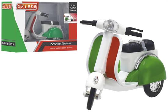 SCOOTER VSP ITALLIA DIE CAST RETROCARICA