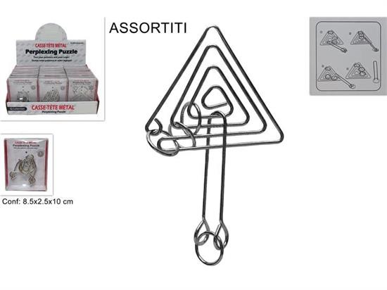 PUZZLE ROMPICAPO IN METALLO
