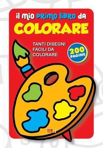 LIBRO DA COLORARE ROSSO