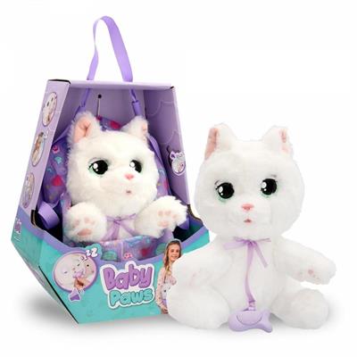 BABY PAWS WHITE CAT CUCCIOLO INTERATTIVO