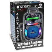 BONTEMPI TECH CASSA WIRELESS C/MICROFONO DINAMICO