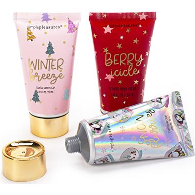 SET 3 CREMA MANI COLLECTION BABBO NATALE