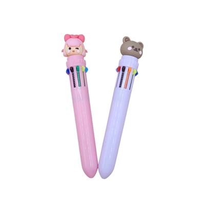 SET 2 PENNE MULTICOLOR BEAR AND GIRL