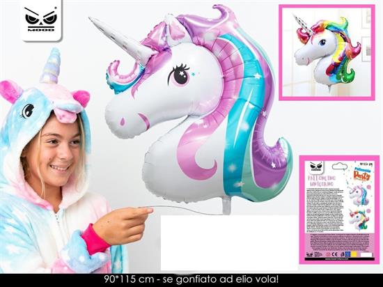 MYLAR UNICORNO RAINBOW 115cm