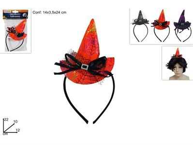 CERCHIETTO CAPPELLO HALLOWEEN