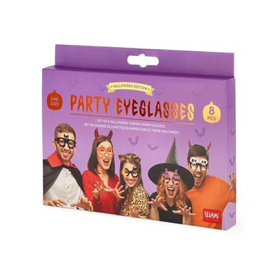 OCCHIALI CARTA 8pz HALLOWEEN LEGAMI