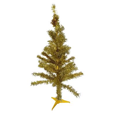 ALBERO NATALE DORATO 90CM