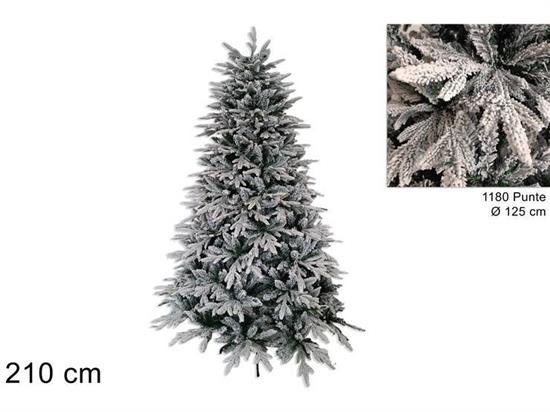 ALBERO PE+PVC INNEVATO 210cm 1180 PUNTE