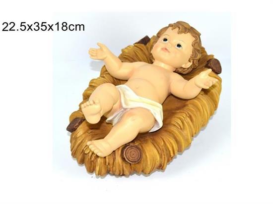 GESU' BAMBINO C/CULLA 35cm