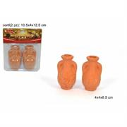 ANFORETTE TERRACOTTA 2pz