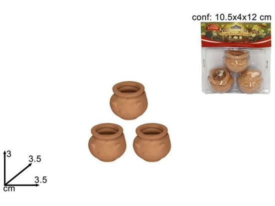 VASO TERRACOTTA 3pz