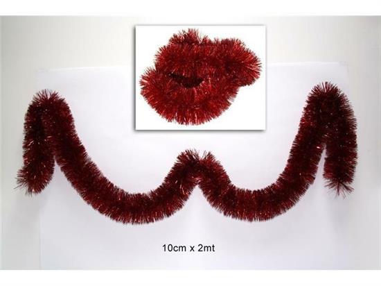 FILO ADDOBBO ROSSO 10cm x2mt