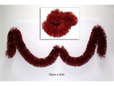 FILO ADDOBBO ROSSO 10cm x2mt