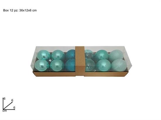 PALLE VERDE TIFFANY 6cm 12pz