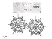 FIOCCO NEVE SILVER APPENDINO 2pz