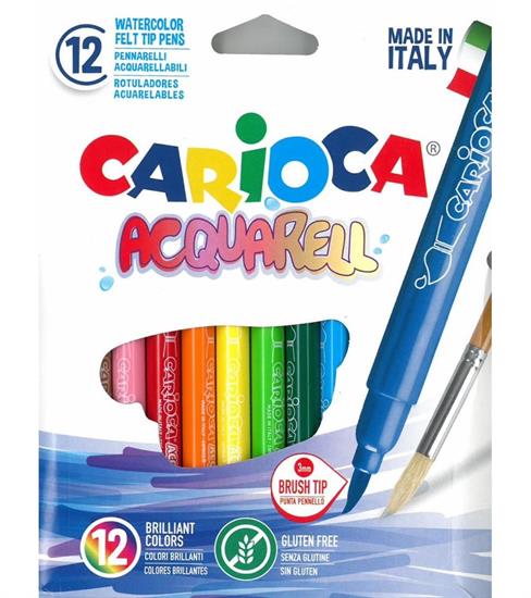 PENNARELLI ACQUARELLABILI CARIOCA 12pz