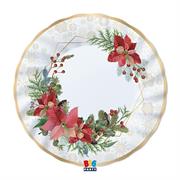 PARTY PIATTI NATALE ELEGANT 30cm 6pz