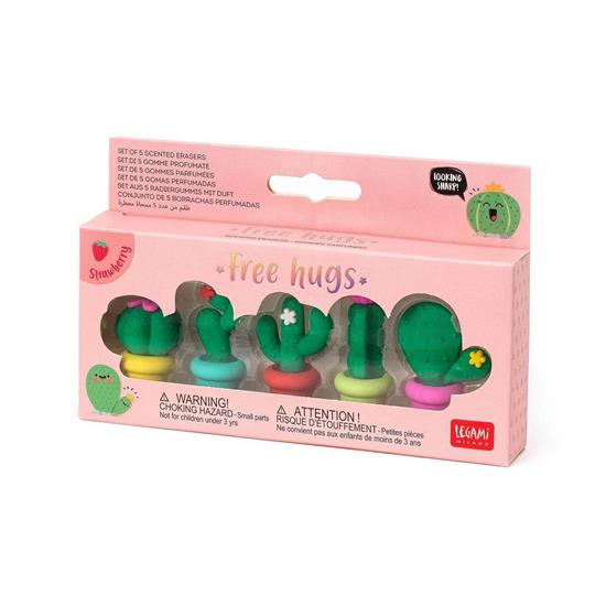 GOMME PROFUMATE SET 5pz - CACTUS LEGAMI