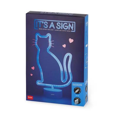 LAMPADA LEGAMI LED IT'S A SIGN - KITTY