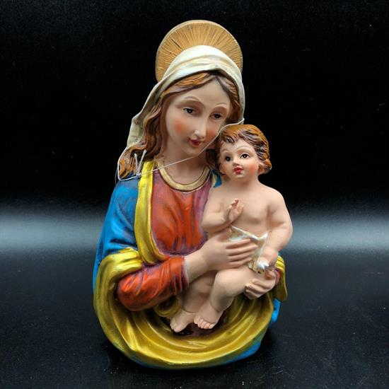 MADONNA C/BAMBINELLO 17CM