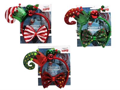 SET FRONTINO + PAPILLON NATALE