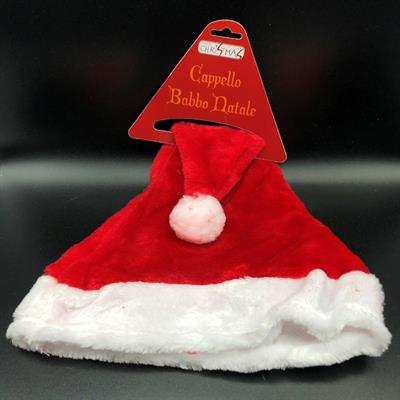 CAPPELLO BABBO NATALE VELLUTO