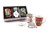 SET 2 MUG CHRISTMAS C/FILTRI