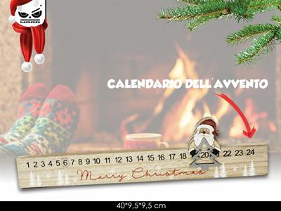 CALENDARIO AVVENTO LEGNO SAGOMATO