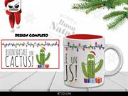 TAZZA BUON NATALE UN CACTUS