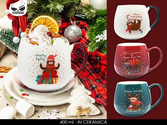 TAZZA NATALE BOULE BRADIPO