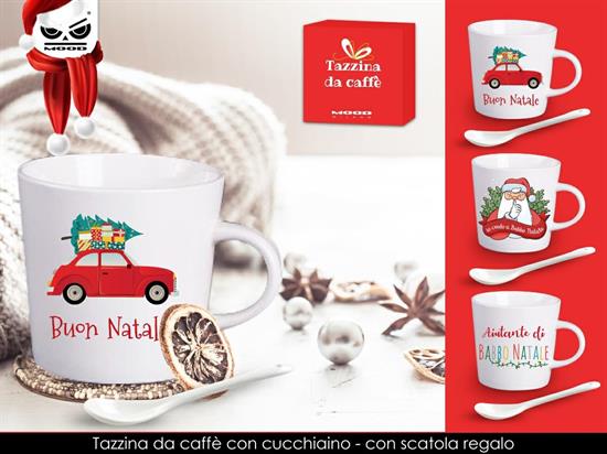 TAZZINA CAFFE' NATALE C/CUCCHIAINO