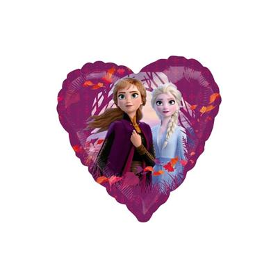 MYLAR FROZEN BALLOON HEART 43cm