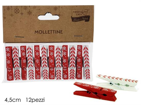 MOLLETTE ROSSO/BIANCO 12pz