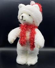 ORSO C/CAPPELLO ROSSO 36cm