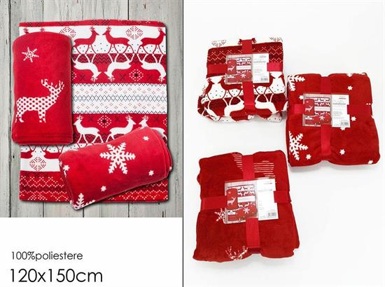 PLAID NATALE 125x150