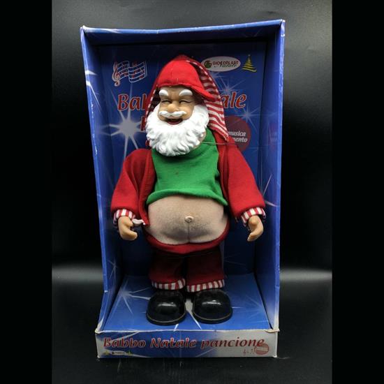 BABBO NATALE PANCIONE CM.35