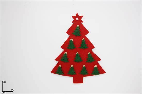 MOLLETTINE NATALE 10pz SU ALBERO