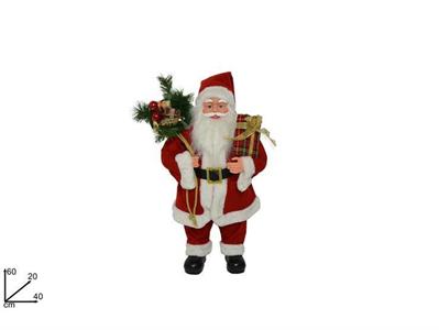 BABBO NATALE C/SACCO DONI 60cm