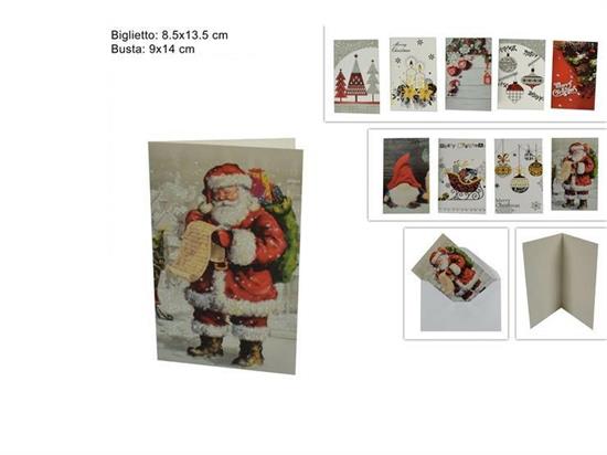 BIGLIETTO NATALE 8x13