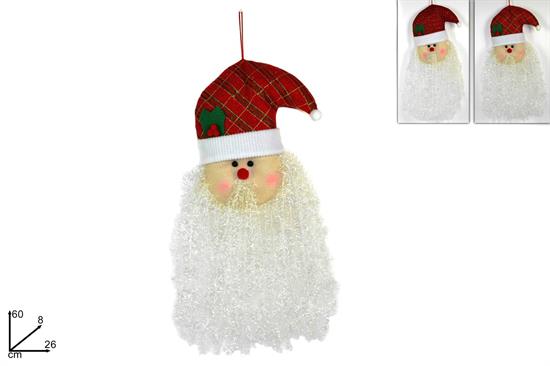 DIETROPORTA VISO BABBO NATALE 60cm