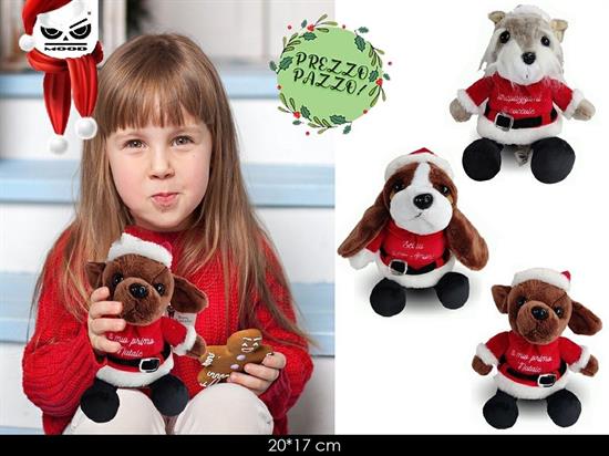 PELUCHE NATALE DOG