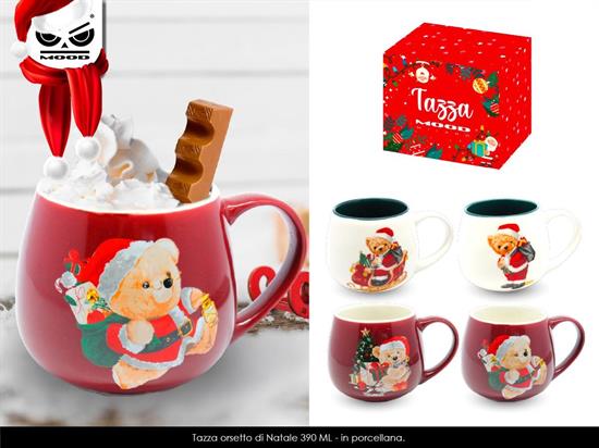 TAZZA NATALE ORSETTO