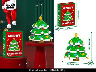 COSTRUZIONI NATALE ALBERO 147pz